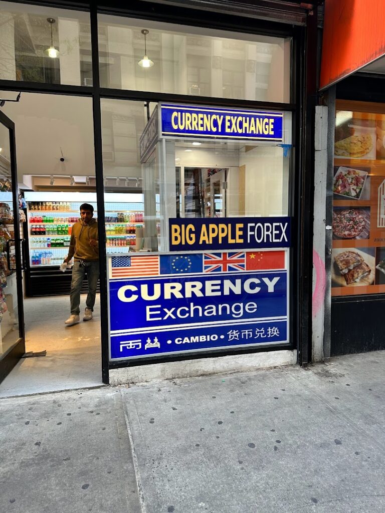 Oficina de cambio de divisas Big Apple Forex cerca de mi