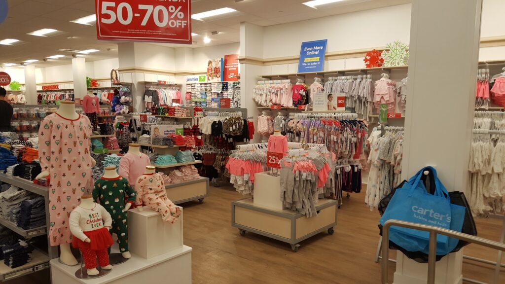 Tienda de ropa infantil Carter's cerca de mi