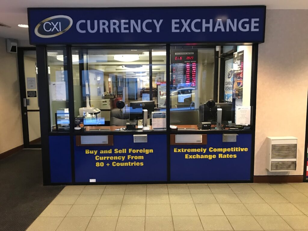 Oficina de cambio de divisas Currency Exchange International cerca de mi