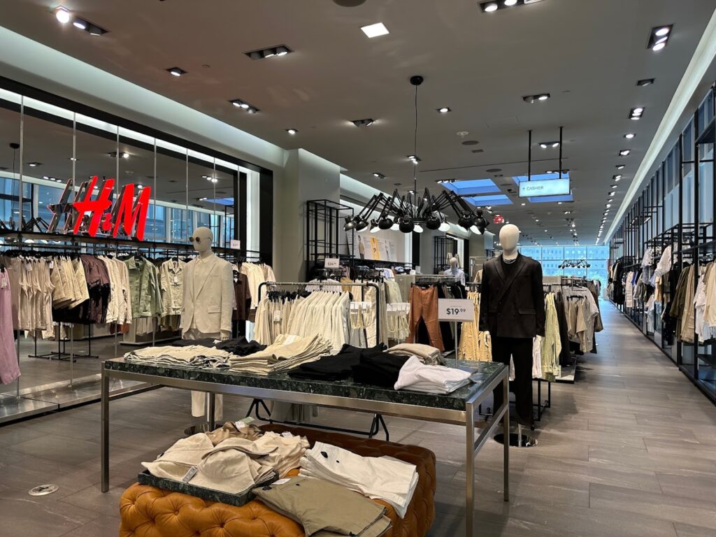 Tienda de ropa H&M cerca de mi