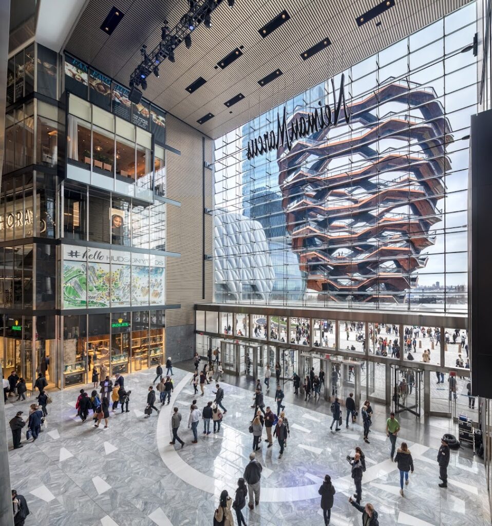 Centro comercial Hudson Yards cerca de mi