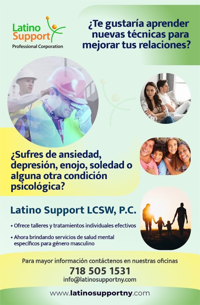 Servicio de salud mental Latino Support, LCSW P.C cerca de mi