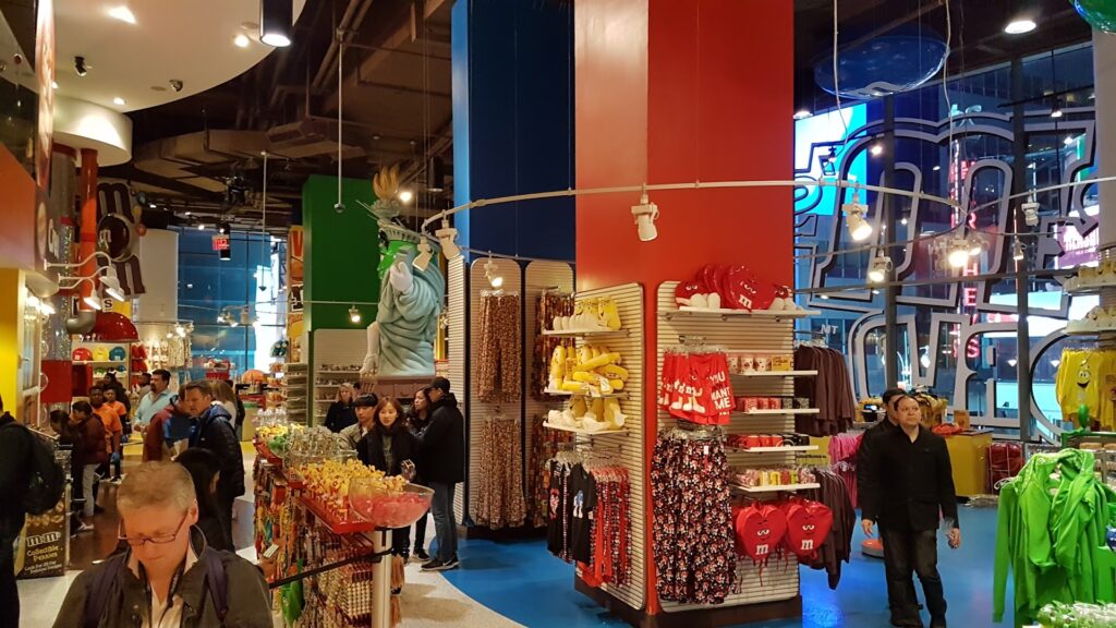 Tienda de golosinas M&M’S World New York cerca de mi