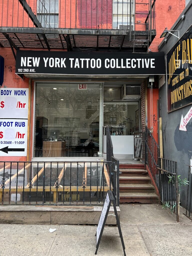 Estudio de tatuajes New York Tattoo Collective cerca de mi