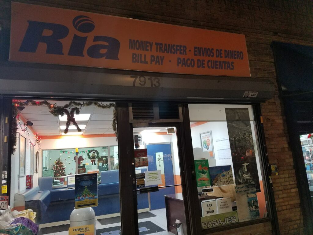 Servicio de transferencias de dinero Ria Money Transfer cerca de mi