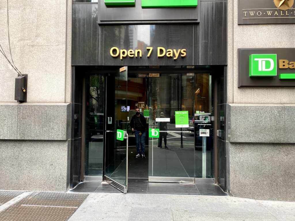 Oficina de cambio de divisas TD Bank Foreign Currency Exchange Center cerca de mi