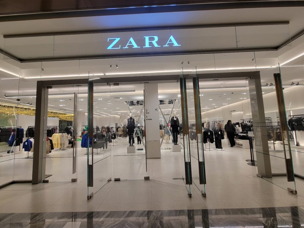 Tienda de ropa ZARA cerca de mi