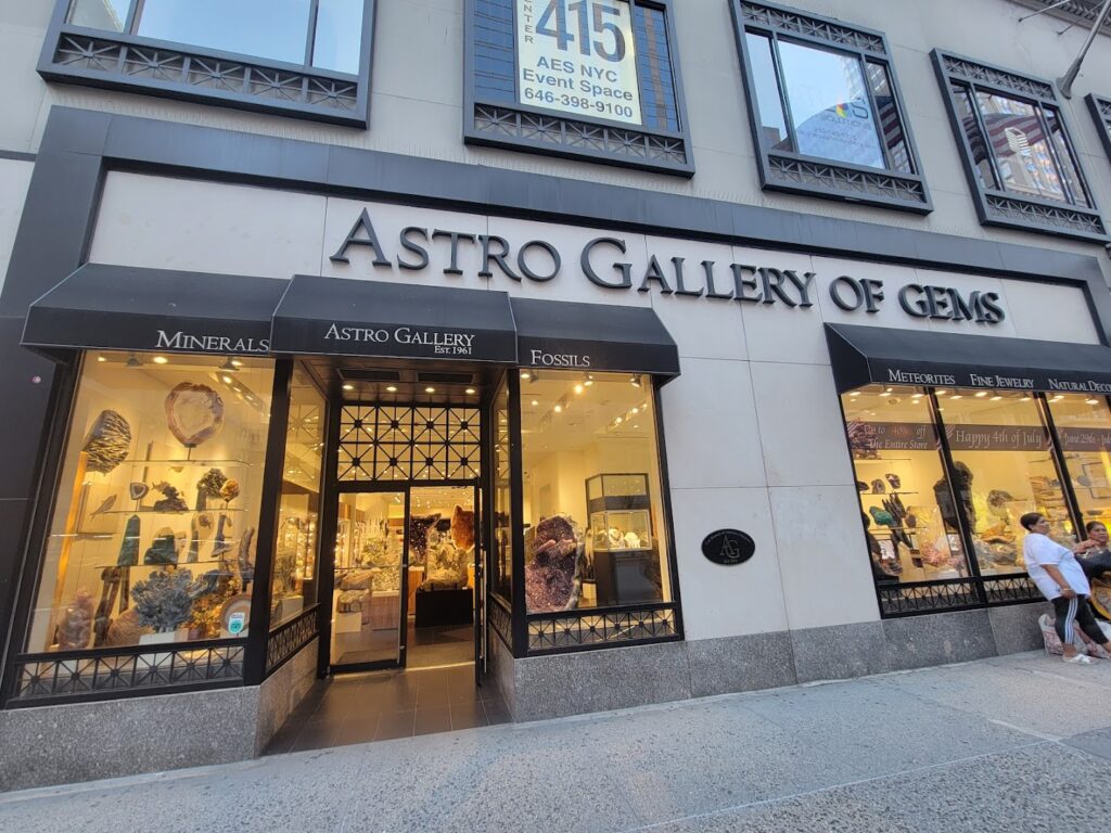 Rock shop Astro Gallery of Gems, Minerals and Fossils near me