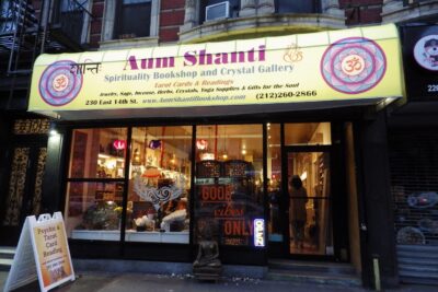 Metaphysical supply store Aum Shanti Bookshop & Psychic Tarot Card Readings near me