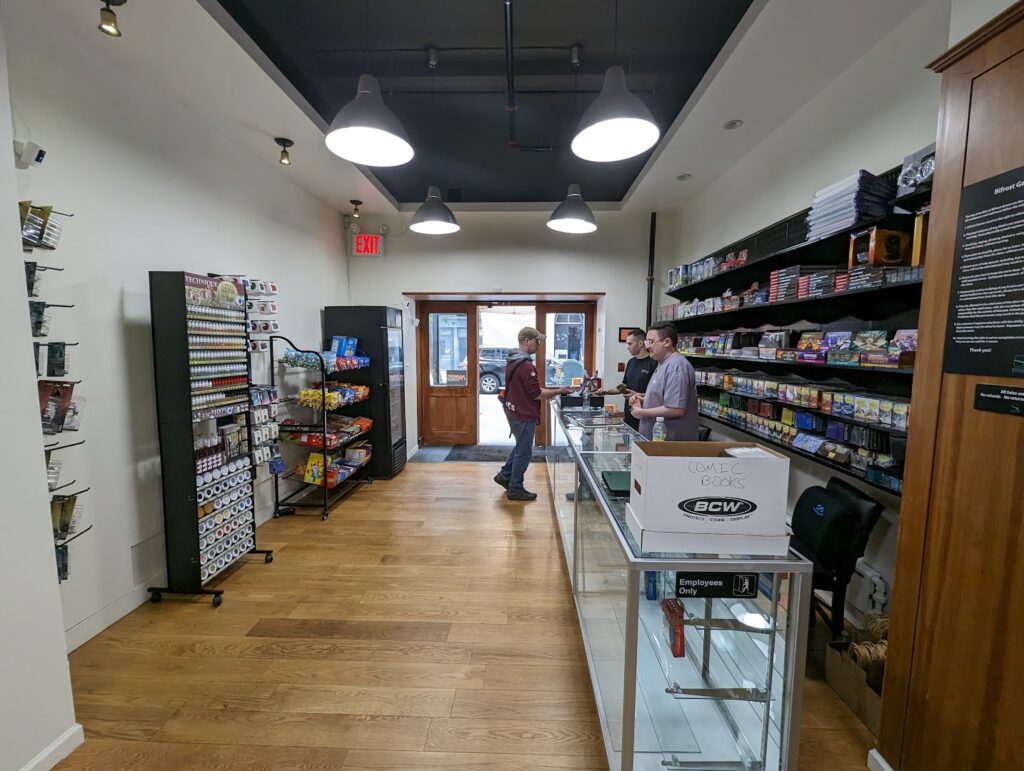 Trading card store Bifrost Games near me