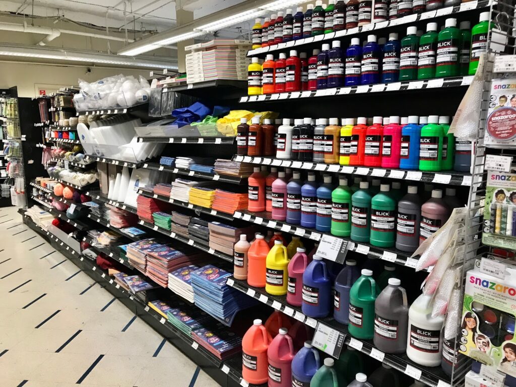 Art supply shop Blick Art Materials near me