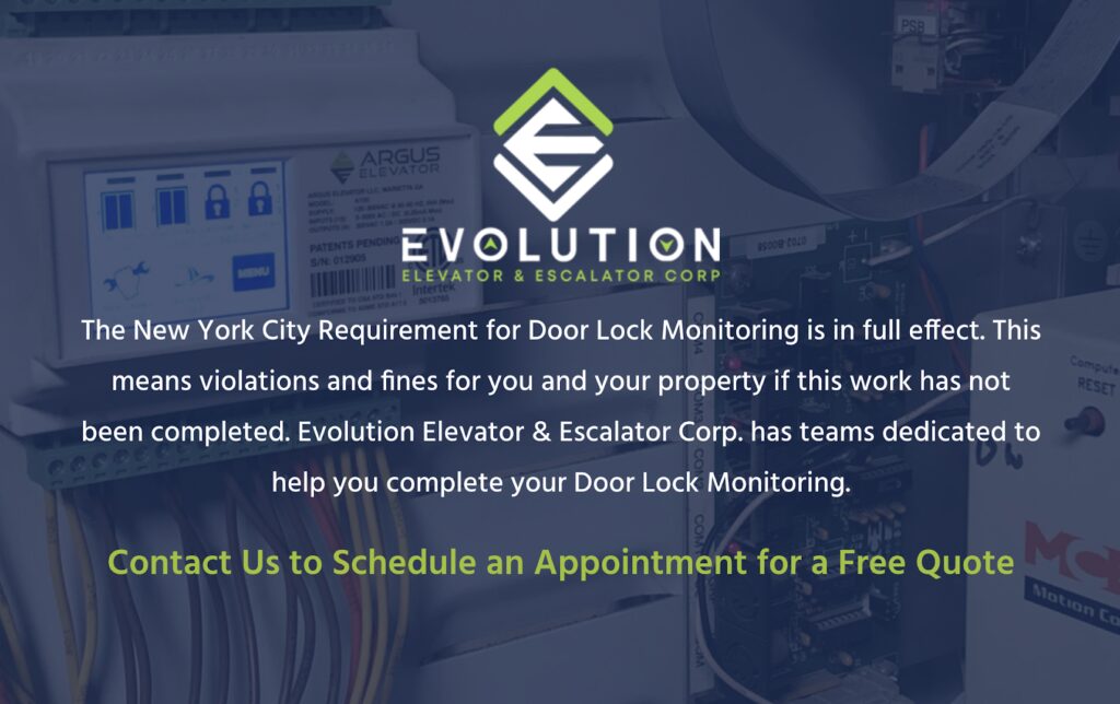 Elevator service Evolution Elevator & Escalator Corp. near me