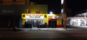 Used tire shop FLAT FIX ROJAS near me