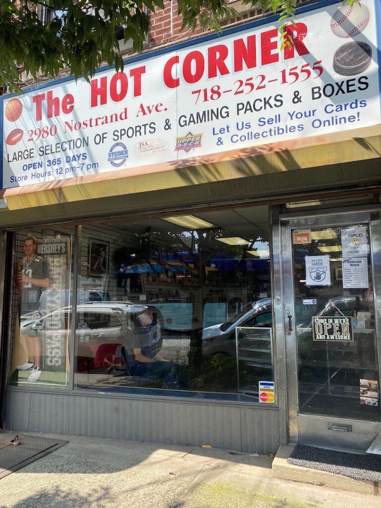 Sports Card Shop Hot Corner near me