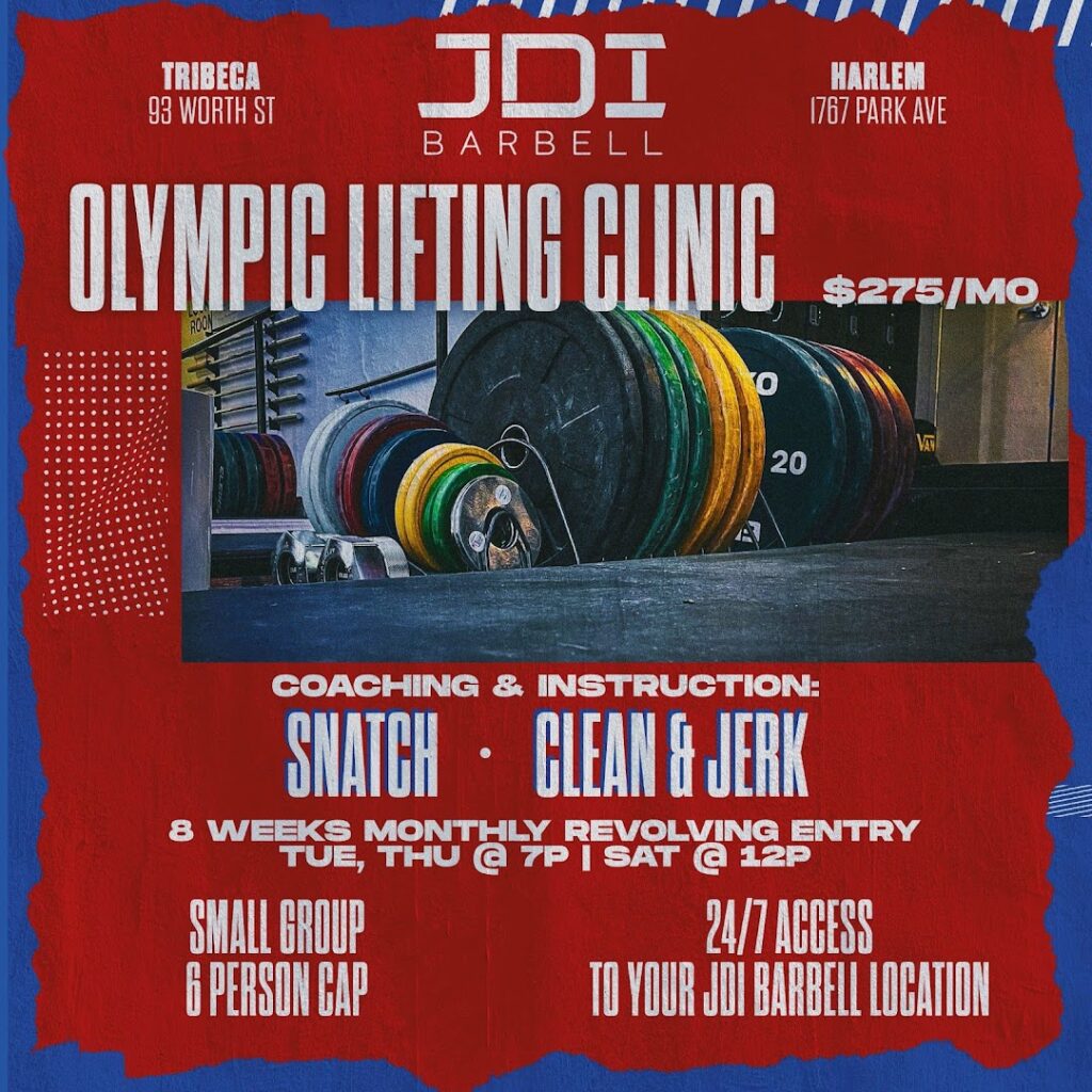 Gym JDI Barbell Tribeca near me