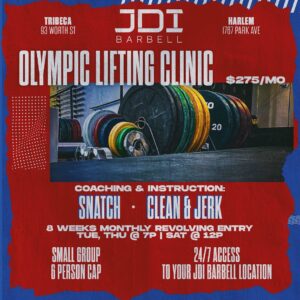 Gym JDI Barbell Tribeca near me