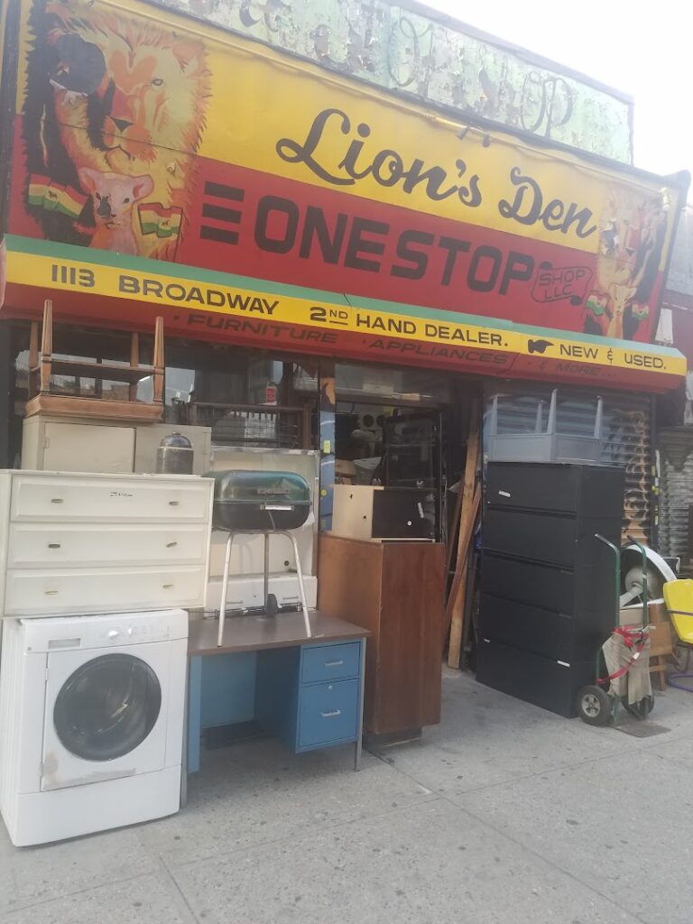 Used furniture store Lions Den One Stop Shop LLC near me