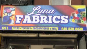 Fabric store Luna Fabrics near me