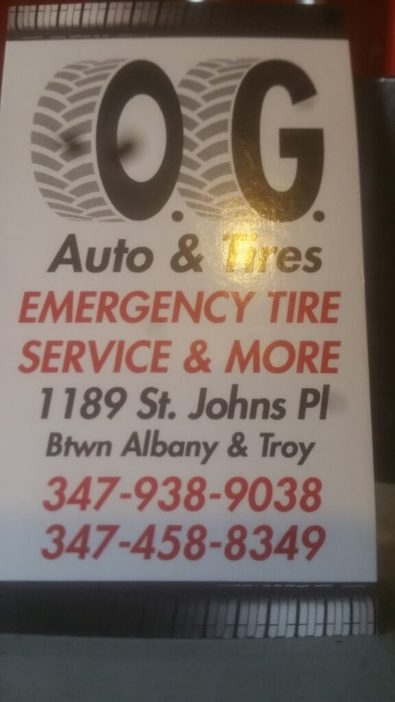 Used tire shop OG Auto & Tires near me