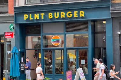 Vegan restaurant PLNT Burger near me