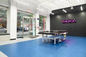 Table tennis facility PingPod near me