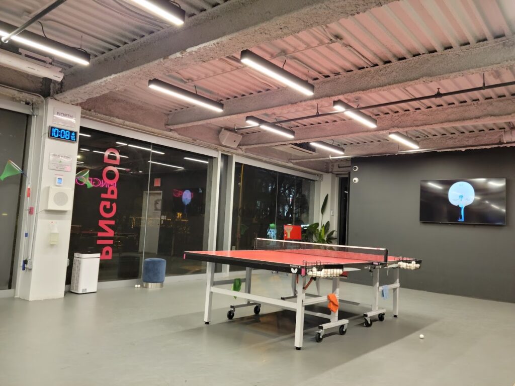 Table tennis facility PingPod near me