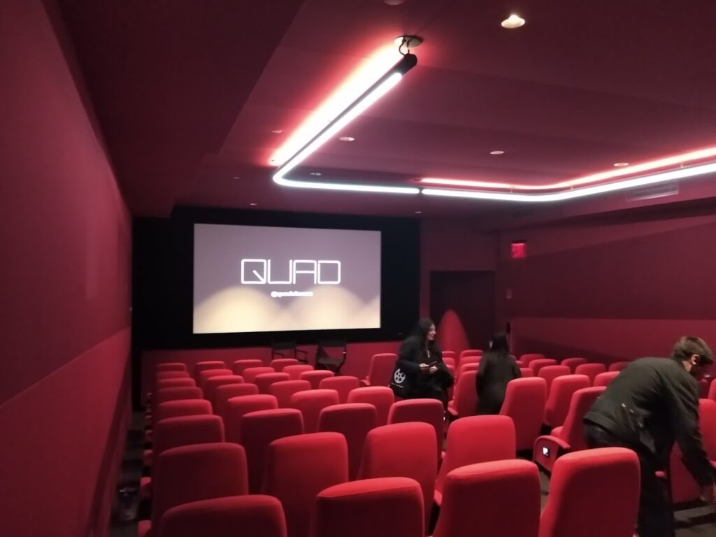 Movie theater Quad Cinema near me