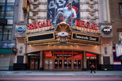 Movie theater Regal Times Square near me