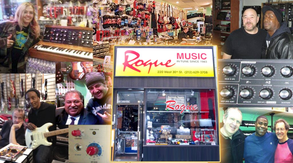 Music store Rogue Music near me