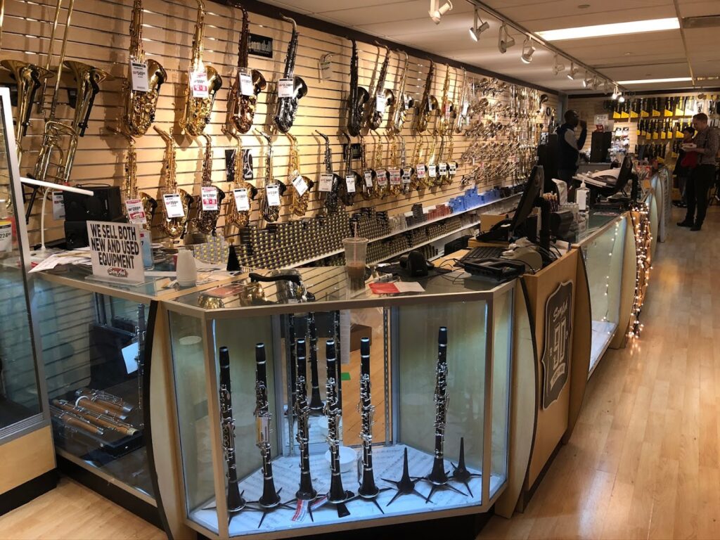 Musical instrument store Sam Ash Music Stores near me