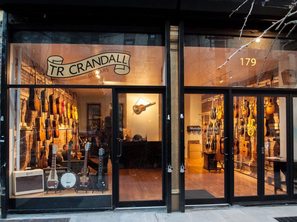 Musical instrument store TR Crandall Guitars near me