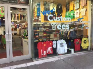 Custom t-shirt store Wow! Custom Tees | Custom t-shirts & apparel | Same day printing NYC near me