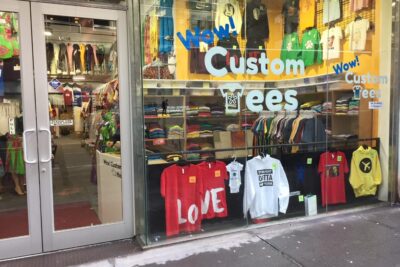 Custom T-shirt Shop Wow! Custom Tees | Custom t-shirts & apparel | Same day printing NYC near me