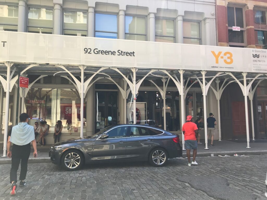 Sportswear store Y-3 SoHo Store New York near me