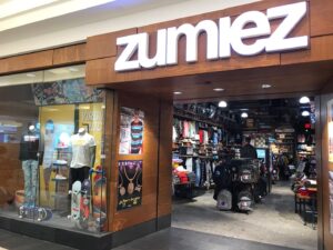 Clothing store Zumiez near me